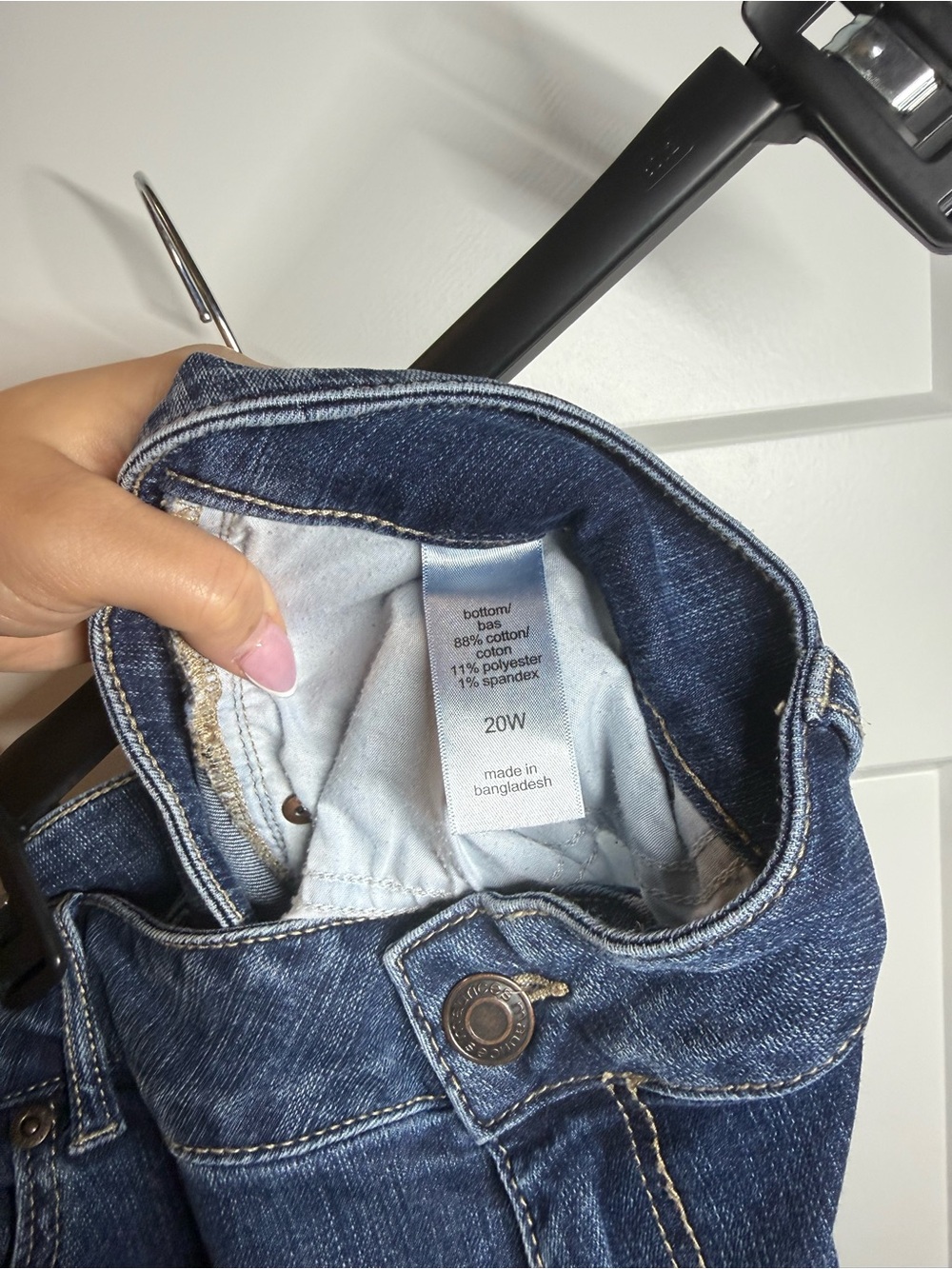 Maurice’s Women's Capris - Blue 20W - Picture 3 of 4